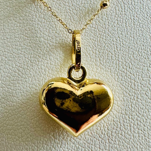 Heart Pendant. 💛 Real 18(18k) Karat Solid Gold Jewelry - Picture 2 of 11